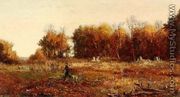 Gathering Autumn Leaves - Jervis McEntee