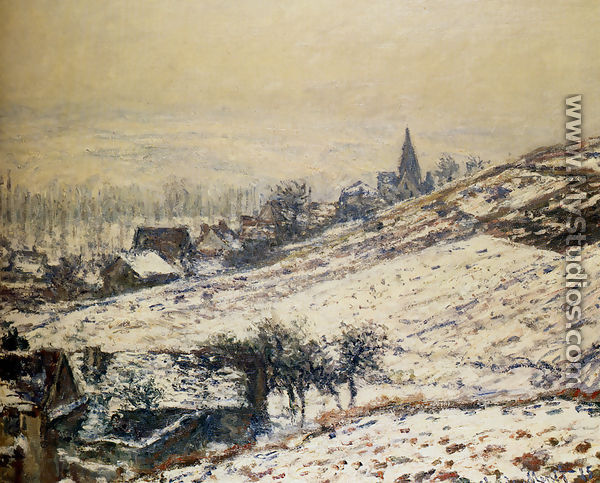 Winter At Giverny 2 - Claude Oscar Monet