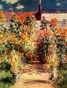 The Steps At Vetheuil 2 - Claude Oscar Monet