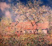 Springtime At Giverny - Claude Oscar Monet