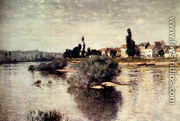 The Seine At Lavacourt - Claude Oscar Monet
