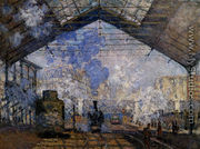 The Gare Saint-Lazare - Claude Oscar Monet