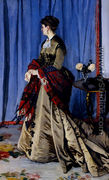 Portrait Of Madame Gaudibert - Claude Oscar Monet