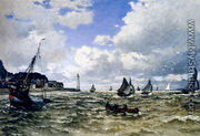 The Seine Estuary At Honfleur - Claude Oscar Monet