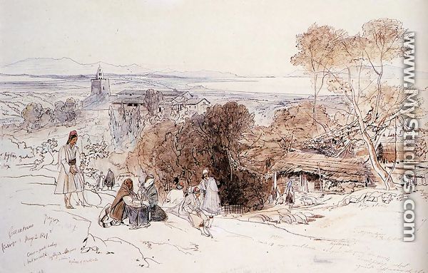 Camerino, 1849 - Edward Lear