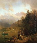 Fishing Party in the Mountains - Thomas Hill