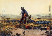 For the Farmer's Boy (old English Song) - Winslow Homer