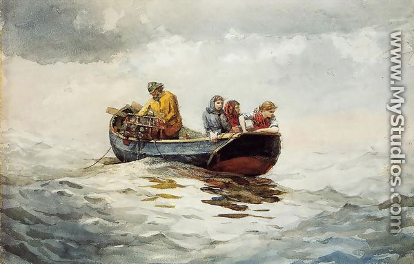 Crab Fishing - Winslow Homer