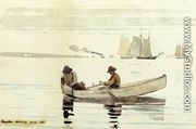 Boys Fishing, Gloucester Harbor - Winslow Homer