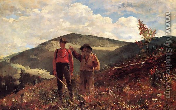 The Two Guides - Winslow Homer