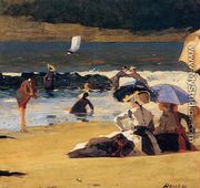 By the Shore - Winslow Homer