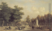 A View of Amsterdam Market - Hubertus van Hove