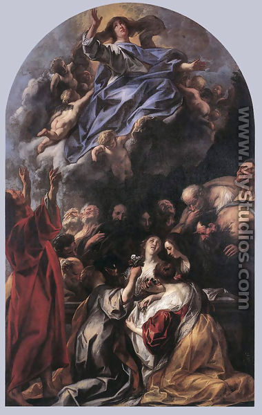Assumption of the Virgin - Jacob Jordaens