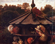 The Festival Of St. Swithin Or The Devecote - William Holman Hunt