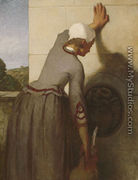 Girl at the Fountain - William Morris Hunt