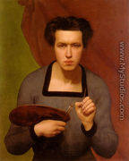 Portrait de l'artiste (Portrait of the Artist) - Anne-Francois-Louis Janmot