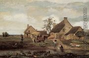 A Farm in the Nievre - Jean-Baptiste-Camille Corot