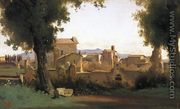 View in the Farnese Gardens - Jean-Baptiste-Camille Corot