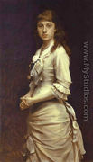 Portrait of Sophia Kramskaya, the Artist's Daughter - Ivan Nikolaevich Kramskoy