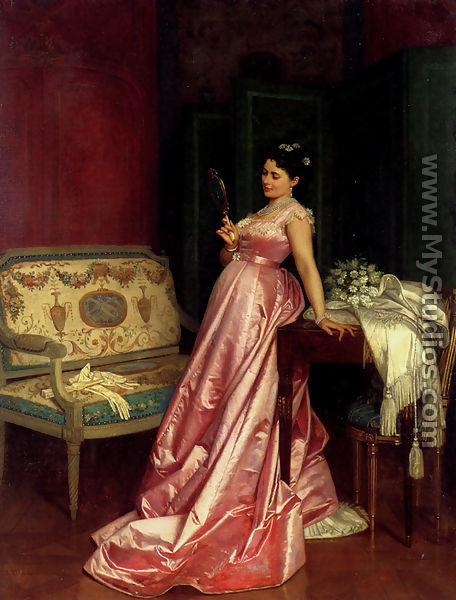 The Admiring Glance - Auguste Toulmouche