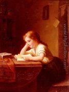 Das Lesende Madchen (Girl Reading) - Meyer Georg von Bremen