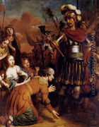 Volumnia Pleading With Her Son Coriolanus To Spare Rome - Gerbrand Van Den Eeckhout