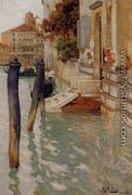 On The Grand Canal, Venice - Fritz Thaulow