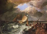 Calais Pier, with French Poissards Preparing for Sea: an English Packeet Arriving - Joseph Mallord William Turner