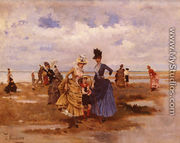 Sur La Plage (On the Beach) - Francisco Miralles  Galup