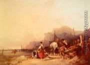 Unloading The Catch, Near Benchurch, Isle Of Wight - William Shayer, Snr