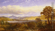 A View of Dumbarton from the Clyde River, with Ben Lomond Beyond - Edmund John Niemann, Snr.