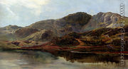 Landscape With A Lake, And Mountains Beyond - Sidney Richard Percy