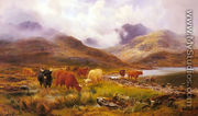 A Misty Day in the Highlands - Louis Bosworth Hurt