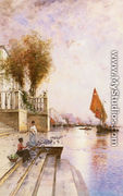 A Venetian Canal - Wilhelm von Gegerfelt