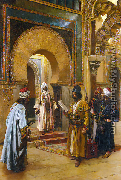 Emmisaries to the Sultan - Clément Pujol de Guastavino