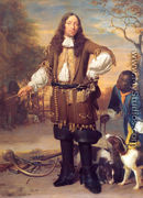 Portrait of Johan de la Faille - Johannes Verkolje