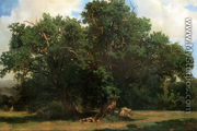 Oak Trees - Alexandre Calame