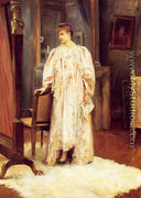 Lady In Her Boudoir - Julius LeBlanc Stewart
