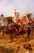 Life-Guards Charging At The Battle Of Waterloo - Richard Caton Woodville
