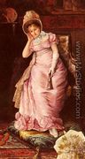 Portrait Of A Lady In Pink - Julie Lorain