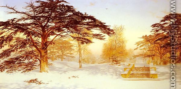 Untrodden Snow, The Terrace, Holland House, Three Miles From Charing Cross - Holland Park - Andrew MacCallum