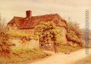 A Berkshire Cottage - Helen Mary Elizabeth Allingham, R.W.S.