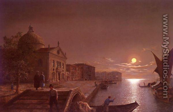 Moonlight In Venice - Henry Pether