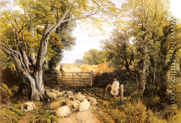 Landscape in Wales - Frederick William Hulme