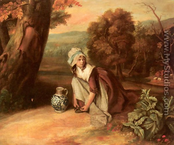 A Country Maid - Henry Walton
