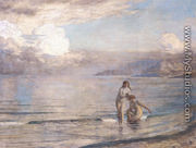 Bathers on the Beach - Marie Auguste Emile René Ménard