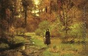 The Brook in the Woods - Theodore Clement Steele