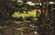 Brook in Woods - Theodore Clement Steele