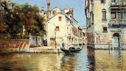 Venetian Canal Scene - Pic 1 - Antonio Maria de Reyna