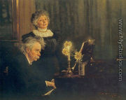 Nina y Edvard Grieg - Peder Severin Krøyer